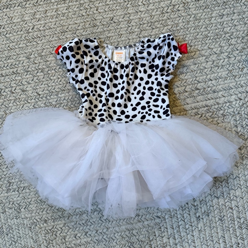 Gymboree Spotted Tutu Costume - Black and White